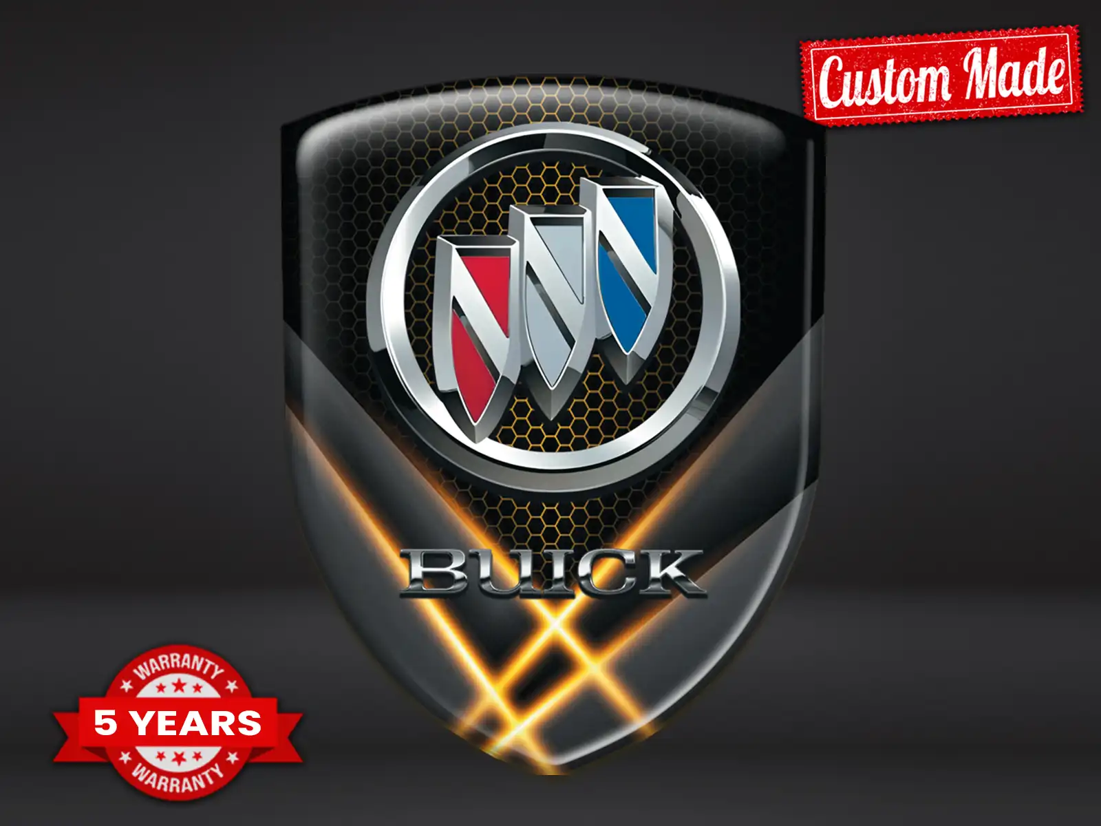 Buick Wasserfester Sticker Max Stilvoll Pro Design Robust